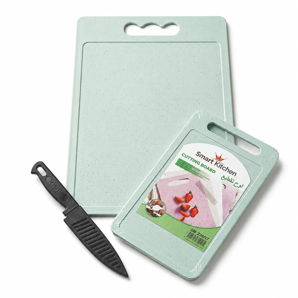 Smart Kitchen Cutting Board Set with Covered Cutter